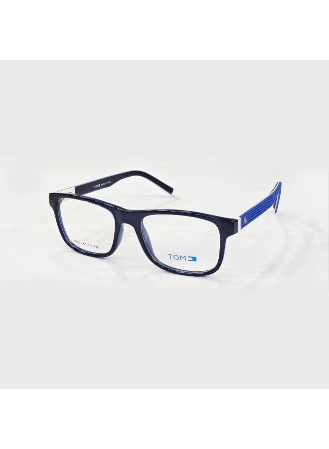 Enjoy a premium wearing experience with these men’s eyeglasses crafted from advanced TR-90 material, known for its exceptional lightness and durability compared to traditional plastics. The frame is designed to provide maximum comfort and stability throughout the day, reducing pressure on the nose and ears, making it ideal for daily use, driving, work, and outdoor activities.  These glasses combine modern style with practical performance, offering excellent resistance to heat and impact while maintaining their shape and quality over time.